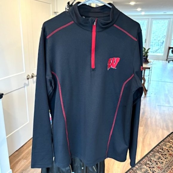 Under Armour Quarter-Zip Wisconsin Badgers - Large - Picture 1 of 4